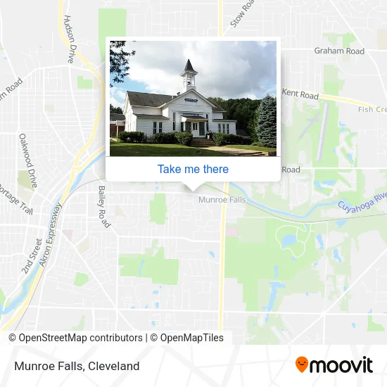 Munroe Falls map