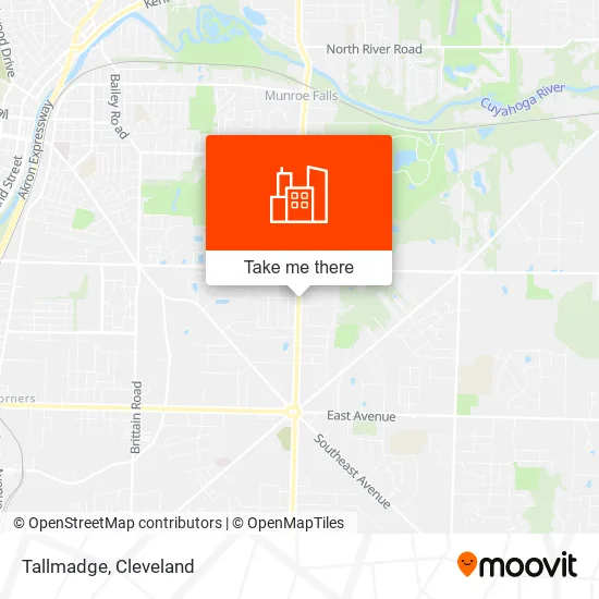 Tallmadge map