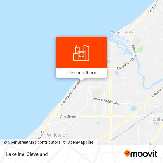 Lakeline map