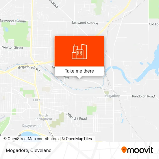 Mogadore map