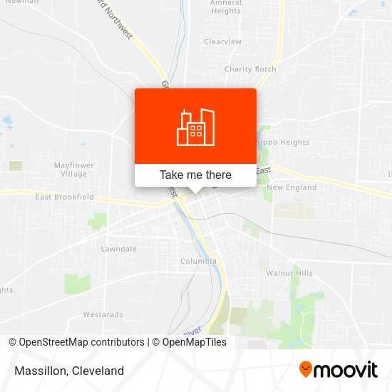 Massillon map