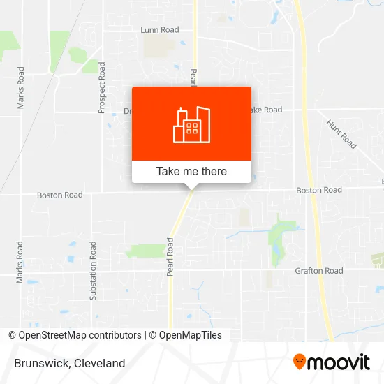 Brunswick map