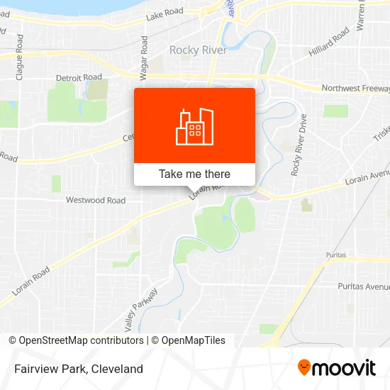 Fairview Park map