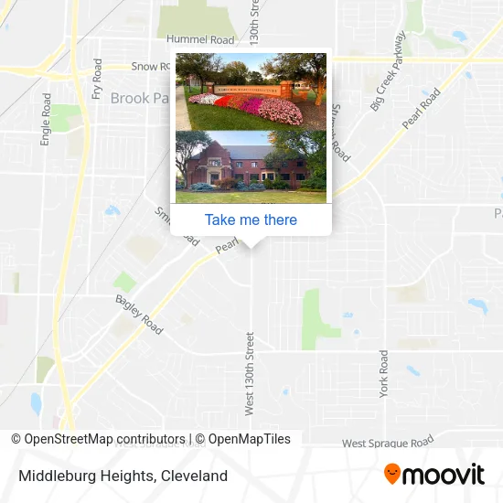 Middleburg Heights map