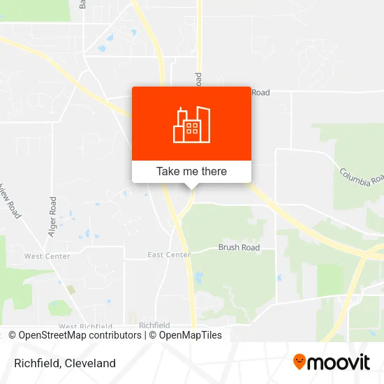 Richfield map