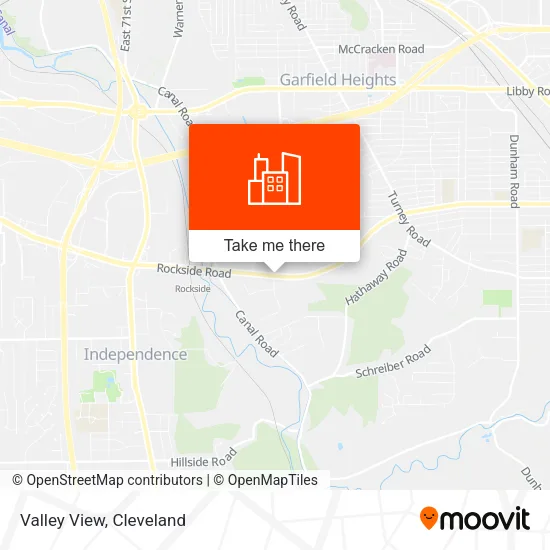 Valley View map