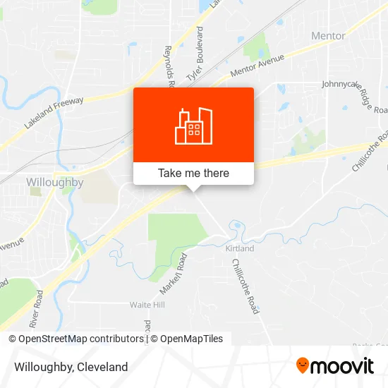 Willoughby map