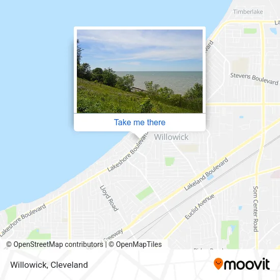 Willowick map