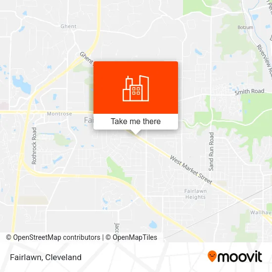 Fairlawn map