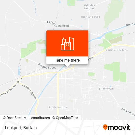 Lockport map