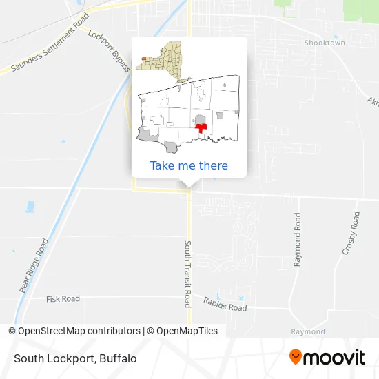 South Lockport map