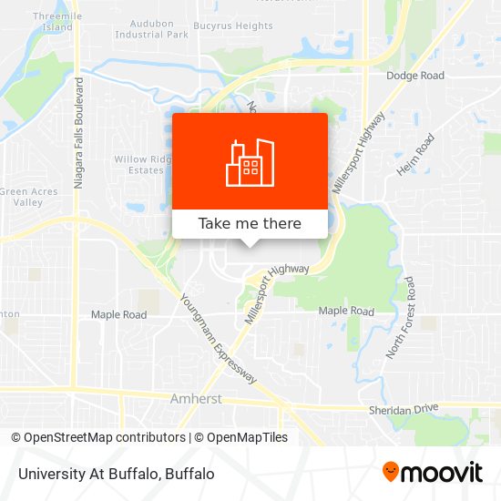 Mapa de University At Buffalo