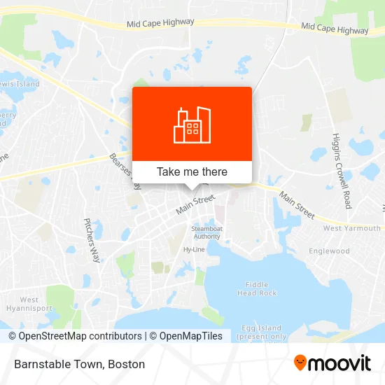 Barnstable Town map