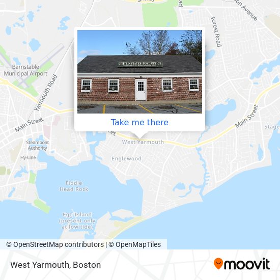 West Yarmouth map