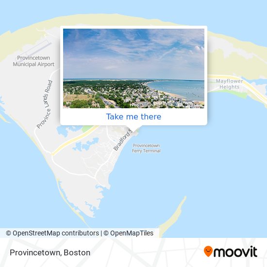 Mapa de Provincetown