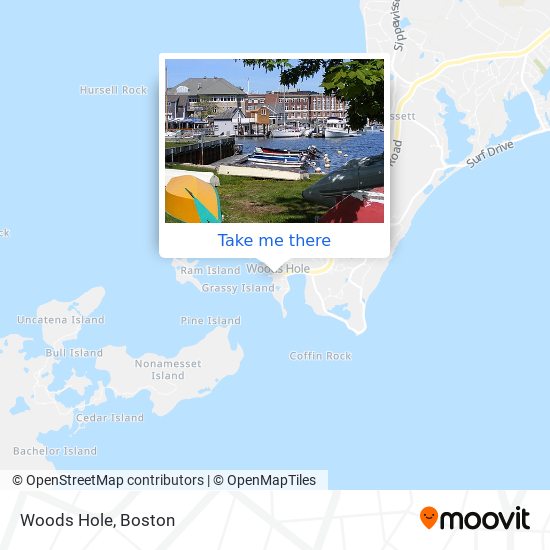 Woods Hole map