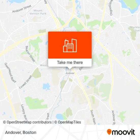 Andover map