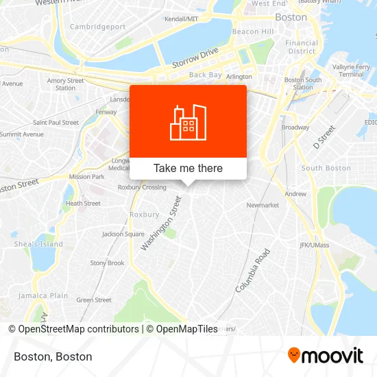 Boston map