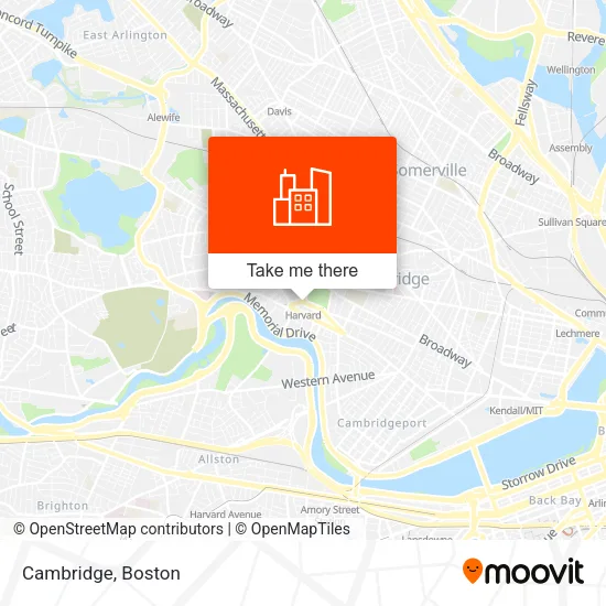 Cambridge map