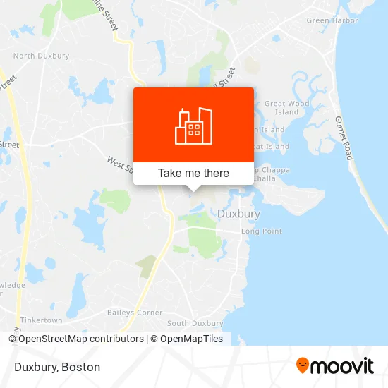 Duxbury map