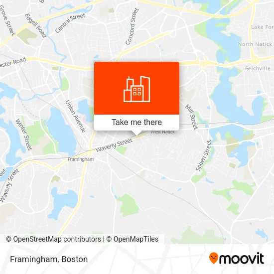 Framingham map