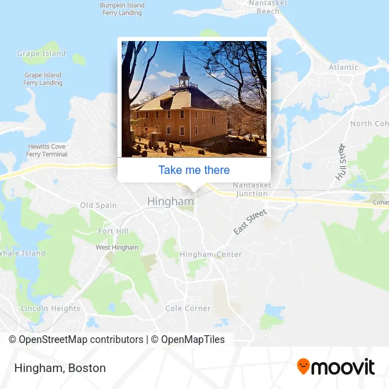 Hingham map