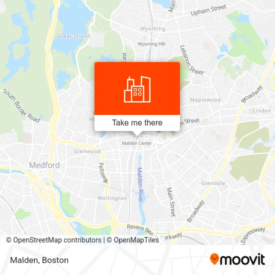 Malden map