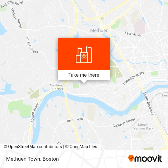 Methuen Town map