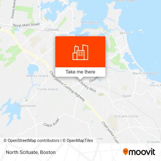 North Scituate map