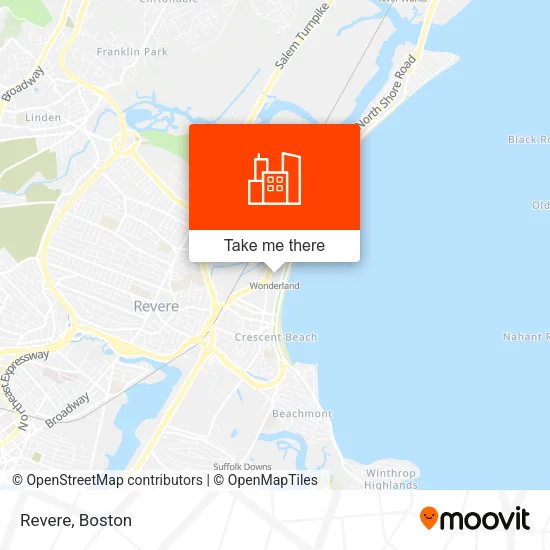 Revere map