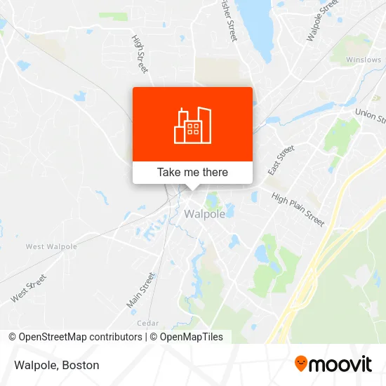 Walpole map