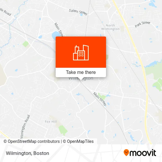 Wilmington map
