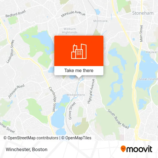 Winchester map