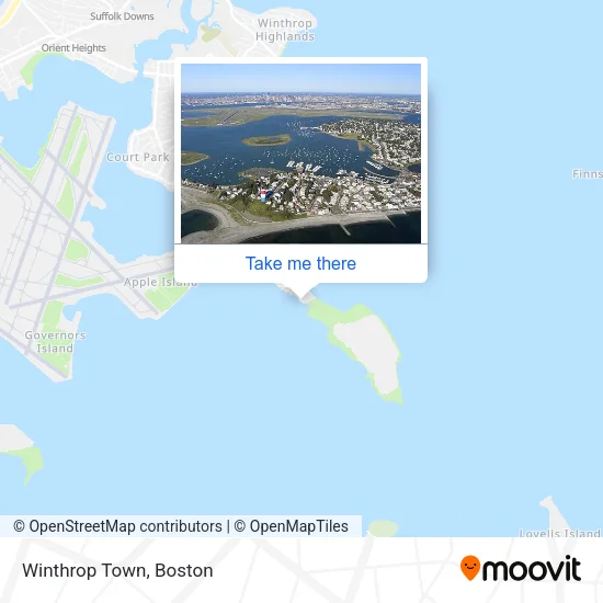 Winthrop Town map