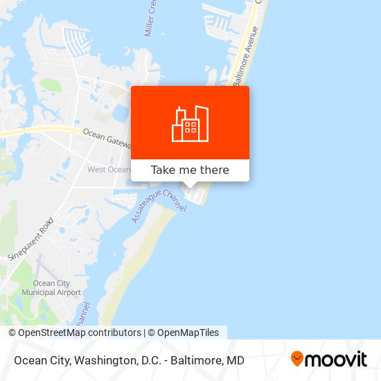 Ocean City map