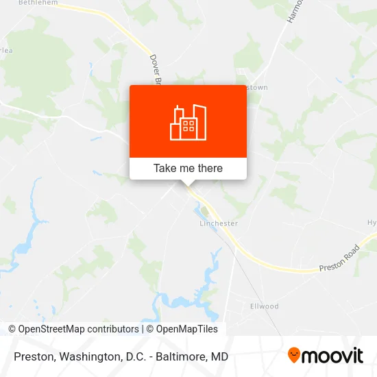 Preston map