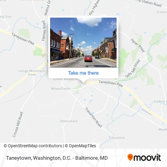 Taneytown map
