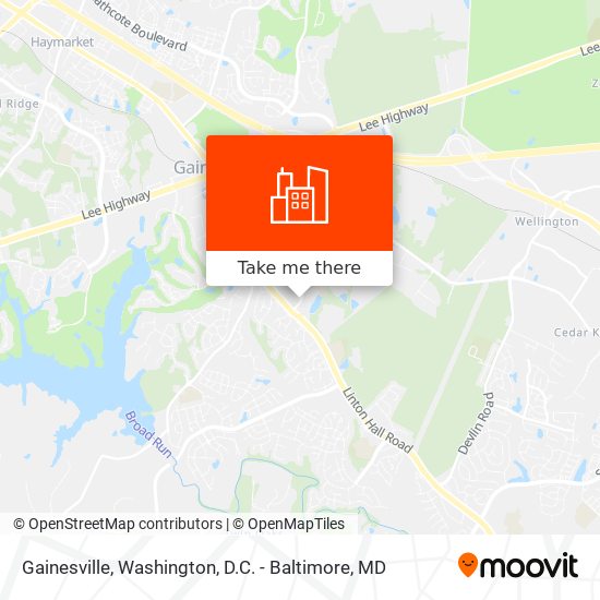 Mapa de Gainesville