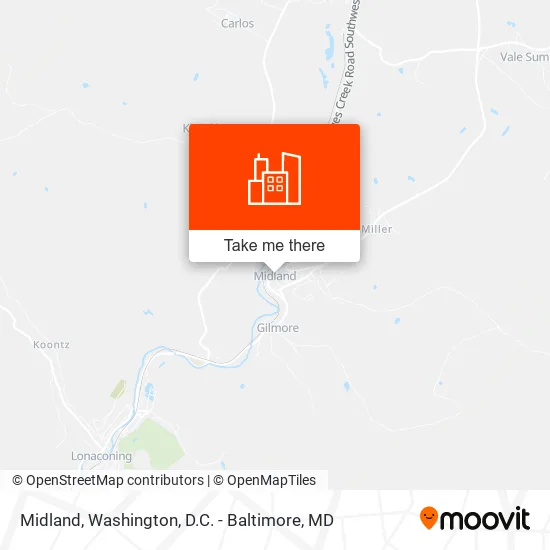 Midland map