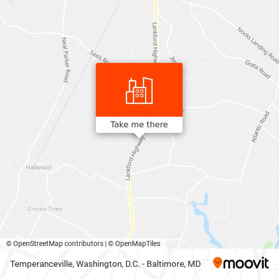 Temperanceville map