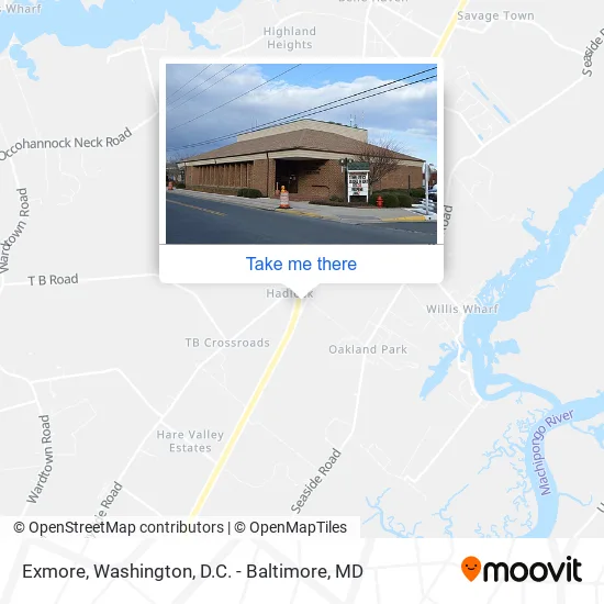 Exmore map