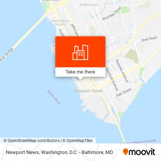 Newport News map