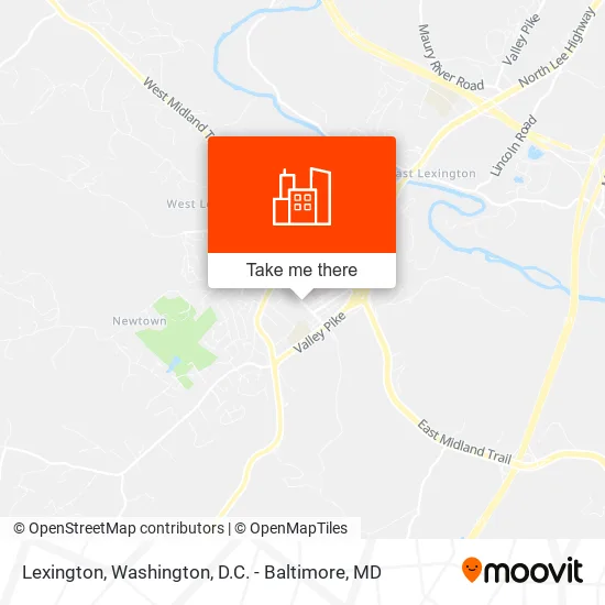 Lexington map