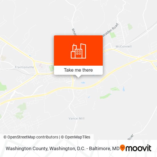 Washington County map
