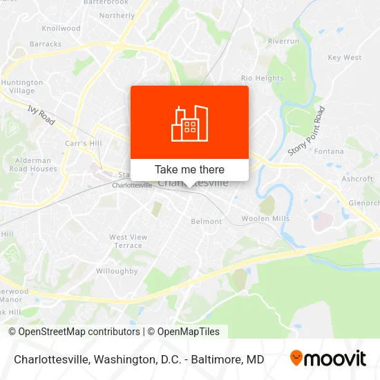 Charlottesville map