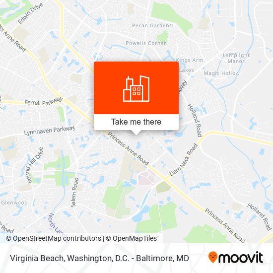 Virginia Beach map