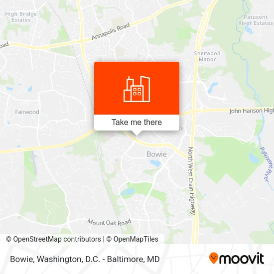 Bowie map