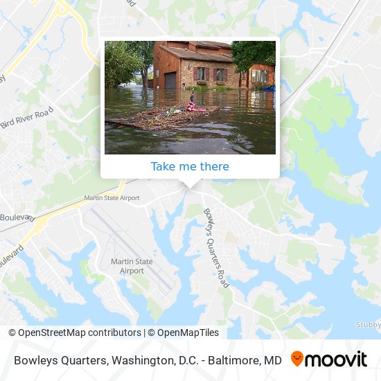 Bowleys Quarters map