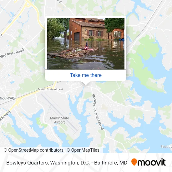Bowleys Quarters map