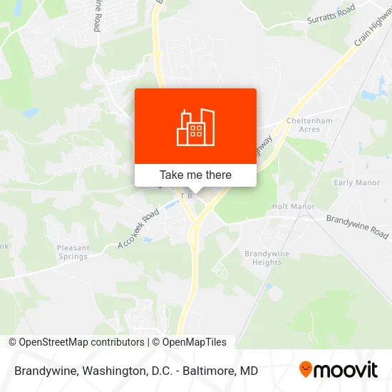 Brandywine map